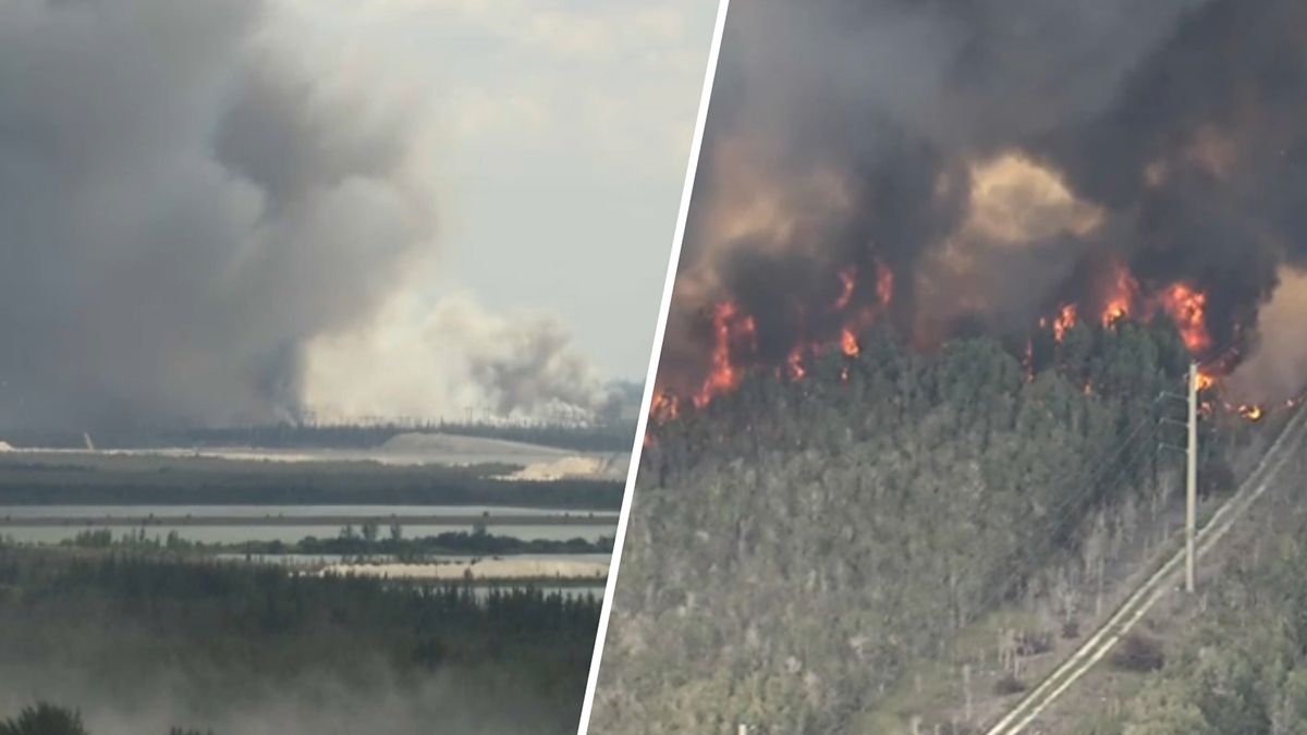 Poderoso incendio arde en el oeste de Miami-Dade
