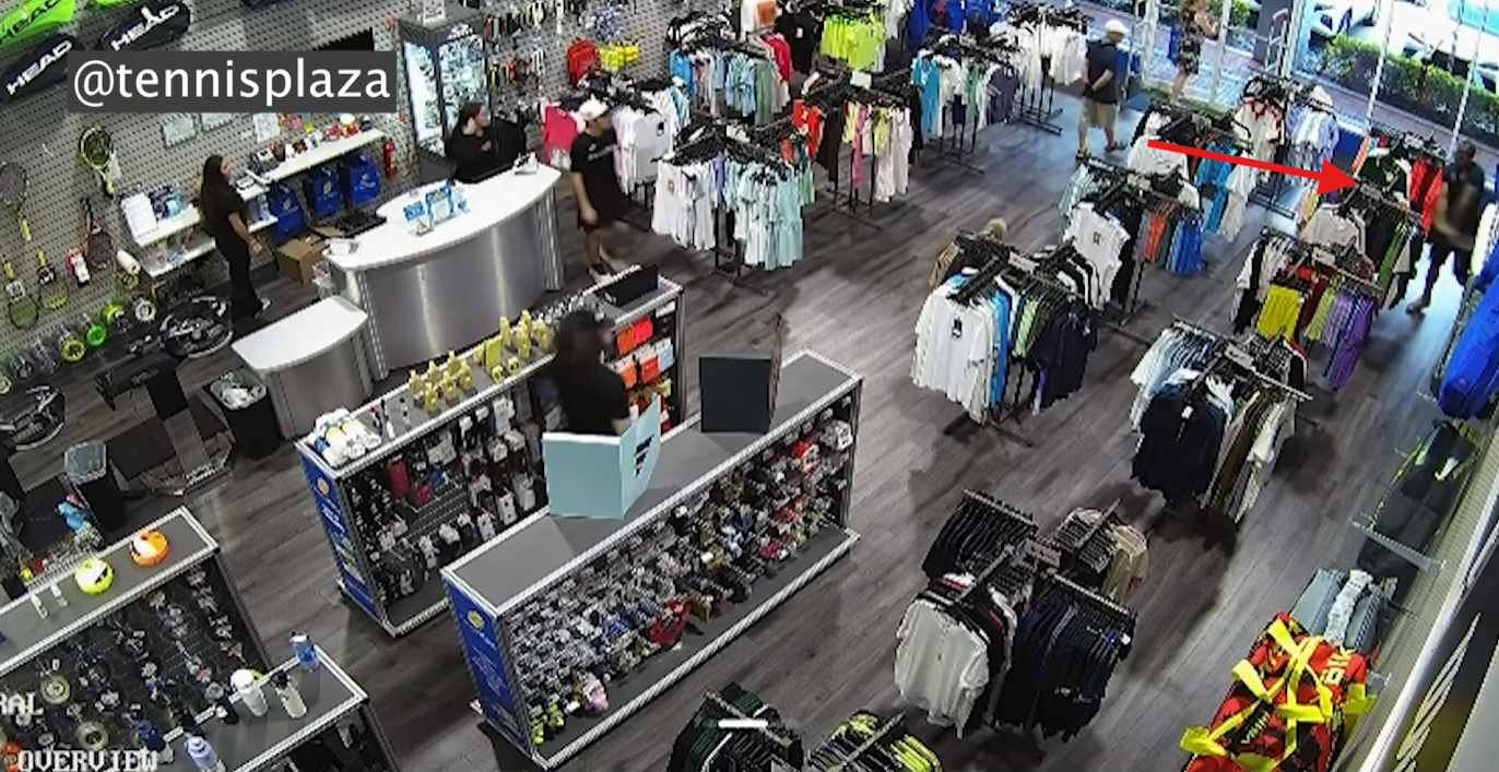 Captan el altercado que terminó con el arresto de un extenista profesional en Doral