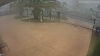 Fuertes lluvias y vientos dejan daños en vecindarios del sur de Florida
