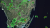 RADAR Y PRONÓSTICO: Fuertes tormentas afectan partes del sur de Florida