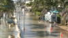 Mareas altas provocan cierres de vías en el sur de Florida