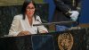 Delcy Rodríguez dice en la ONU que habrá elecciones y agradece a Trump  por el diálogo