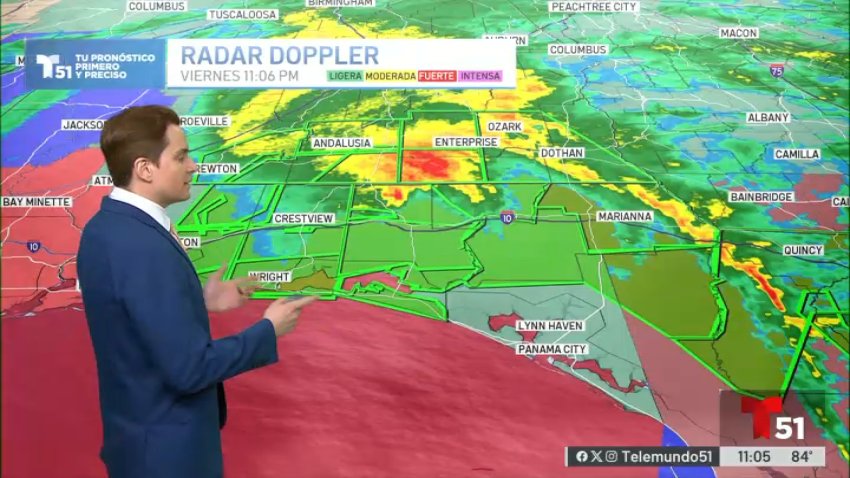 Isaías deja graves destrozos a su paso por el Panhandle de Florida