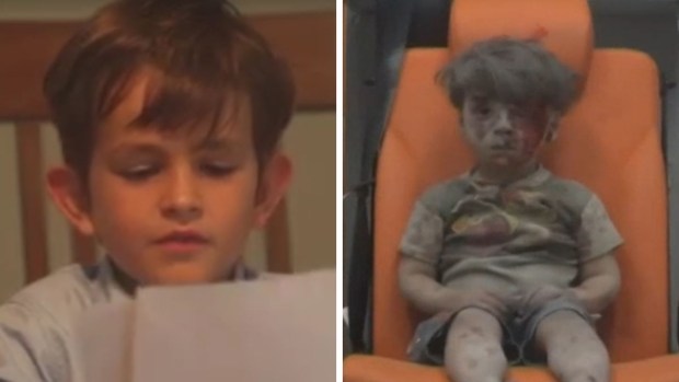 Niño envía carta a Obama para adoptar a menor sirio