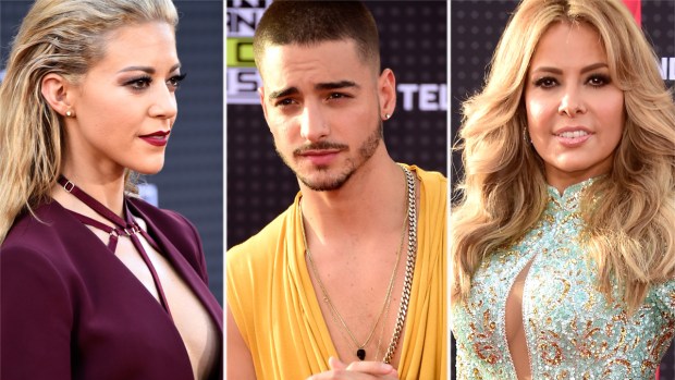 La alfombra roja de Latin AMAs 2015