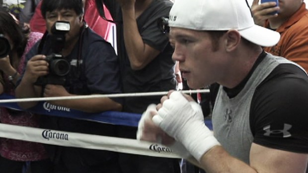 Video: Mira a “Canelo” preparándose para Mayweather