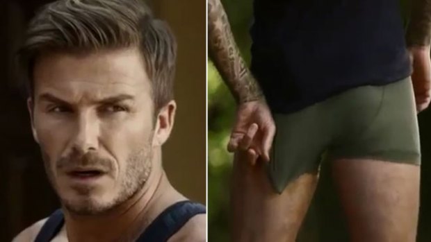 Video: David Beckham, ¡sin ropa y desesperado!