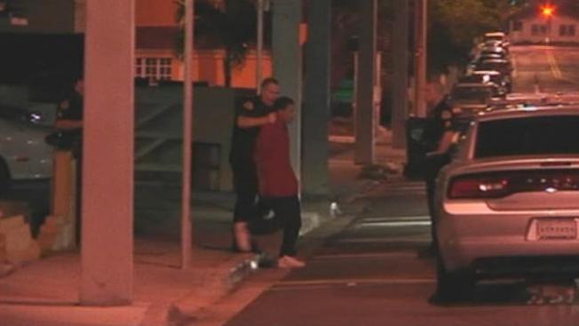 Quiso pasarle por encima a un policía