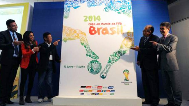 Presentan póster oficial de Brasil 2014
