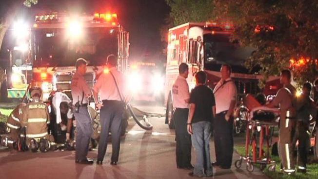 Se incendia casa en Westchester