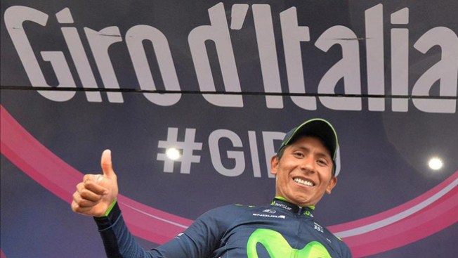 Giro: Nairo Quintana virtual ganador
