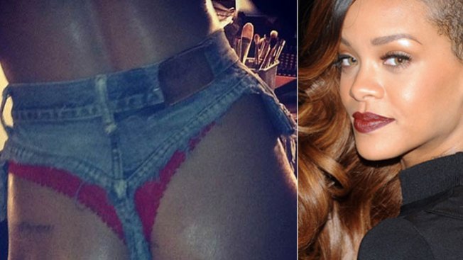Rihanna presume trasero sin celulitis
