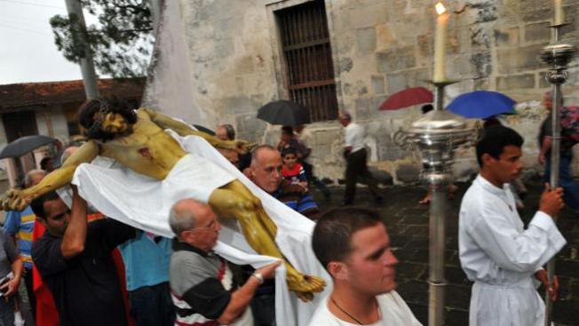 Primer Viernes Santo post revolución