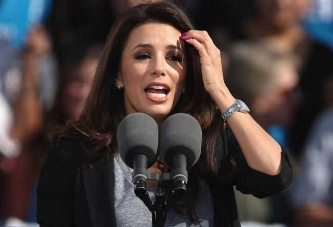 Eva Longoria echa una mano a Dreamers